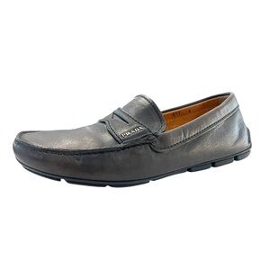 Prada Men's Leather Penny Loafers